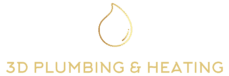 3D plumbing Logo Gold